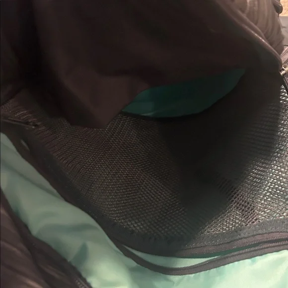 Adidas Gray and Teal Backpack multiple pockets - Picture 7 of 8